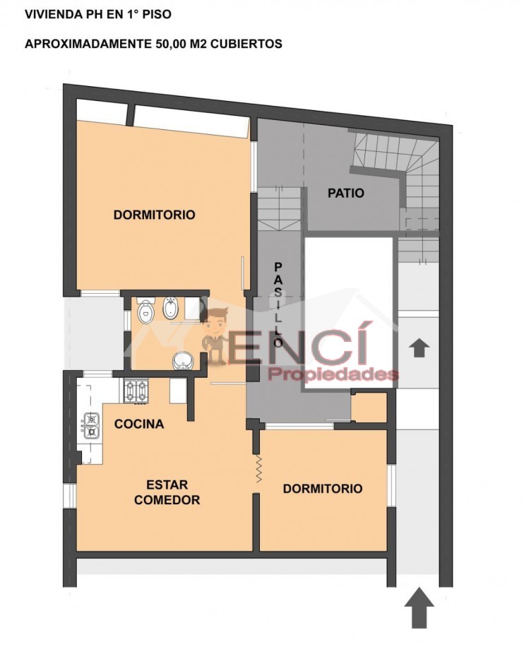 ALQUILER PH 3 AMBIENTES CIUDADELA